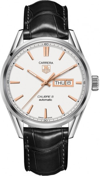Tag Heuer Carrera Self winding Automatic Silver Mens Watch WAR201D-FC6266 