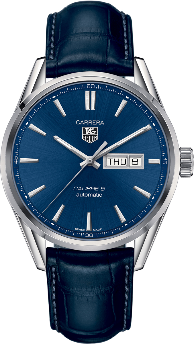 Tag Heuer Carrera Self winding Automatic Blue Mens Watch WAR201E.FC6292 