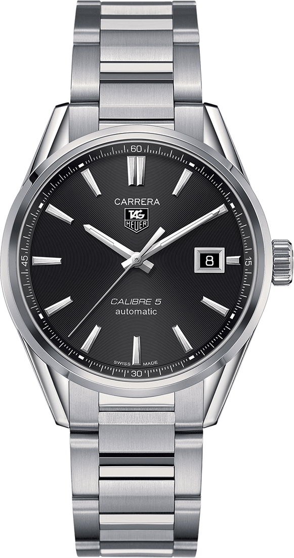 Tag Heuer Carrera Self winding Automatic Black Mens Watch WAR211A.BA0782 