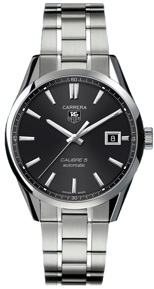 Tag Heuer Carrera Self winding Automatic Black Mens Watch WAR211A-BA0787 