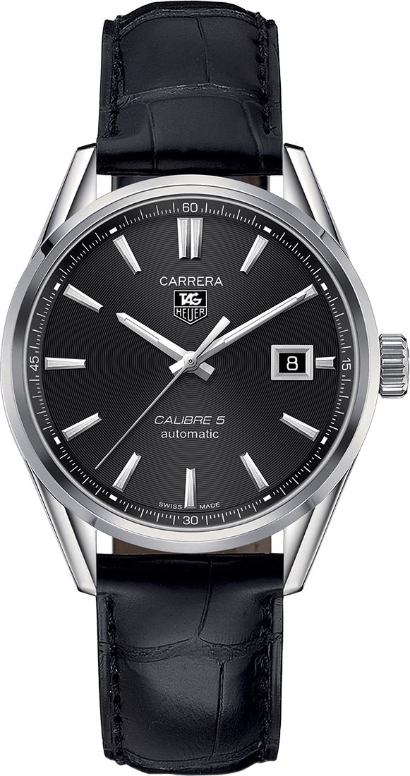Tag Heuer Carrera Self winding Automatic Black Mens Watch WAR211A.FC6180 