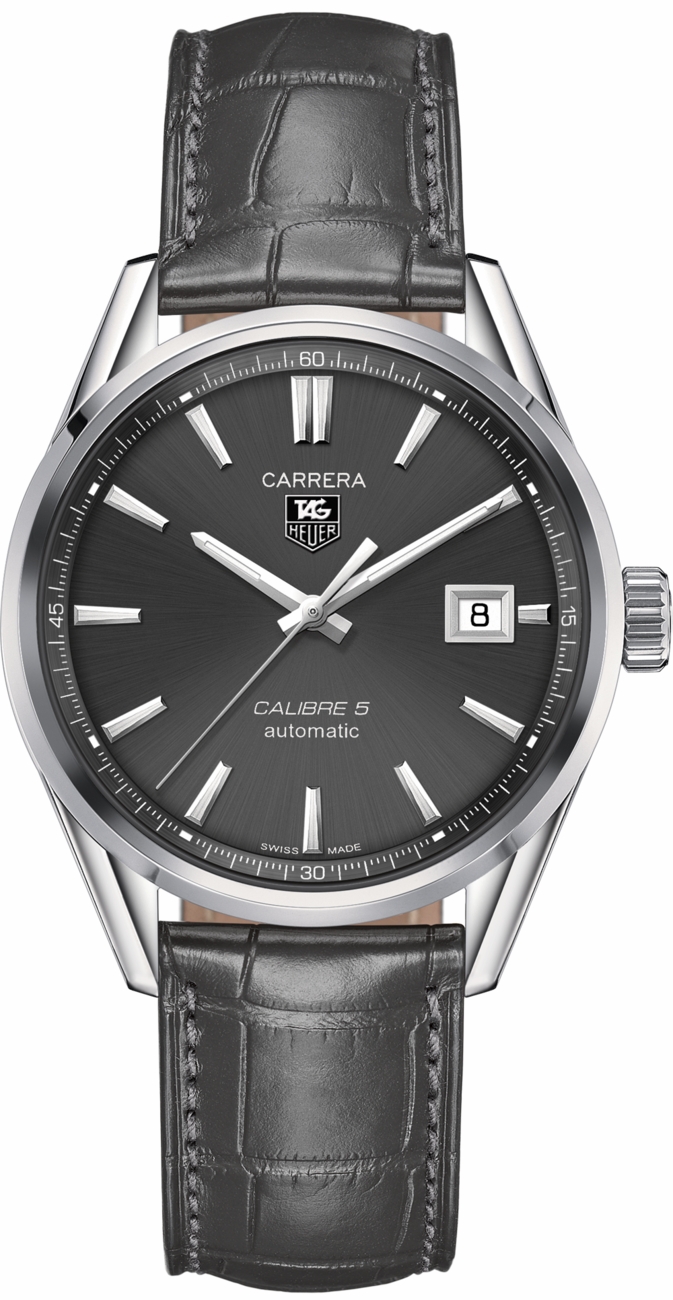 Tag Heuer Carrera Self winding Automatic Grey Mens Watch WAR211C.FC6336 