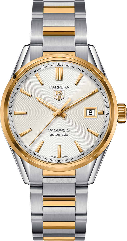 Tag Heuer Carrera Self winding Automatic Silver Mens Watch WAR215B.BD0783 