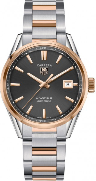 Tag Heuer Carrera Self winding Automatic Chronometer Grey Mens Watch WAR215E.BD0784 