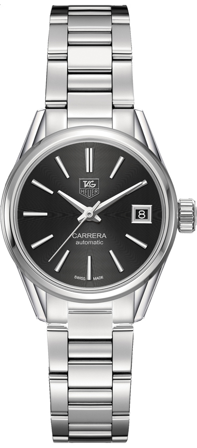 Tag Heuer Carrera Self winding Automatic Black Ladies Watch WAR2410.BA0770 