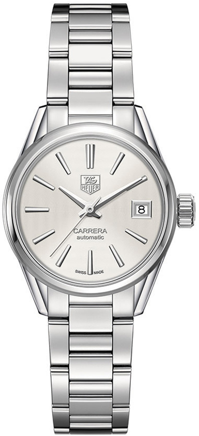 Tag Heuer Carrera Self winding Automatic Silver Ladies Watch WAR2416.BA0770 