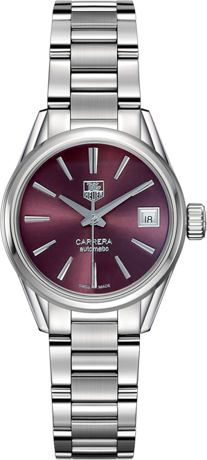 Tag Heuer Carrera Self winding Automatic Red Ladies Watch WAR2417.BA0776 