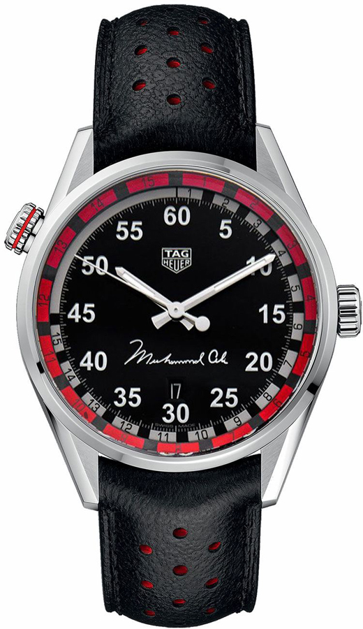 Tag Heuer Carrera Special Edition Tribute to Muhammad Ali Men's Sport Watch WAR2A11.FC6337 