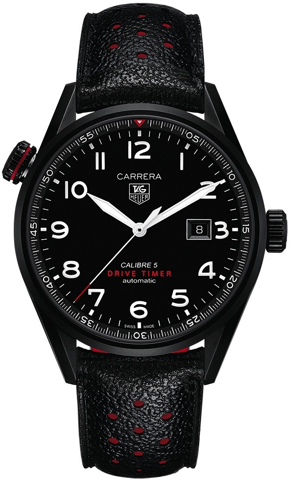Tag Heuer Carrera Self winding Automatic Black Watch WAR2A80-FC6337 