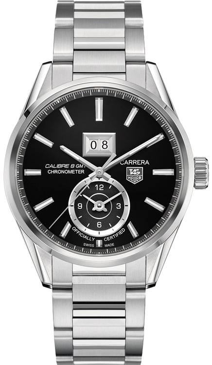 Tag Heuer Carrera Self winding Automatic Black Mens Watch WAR5010.BA0723 