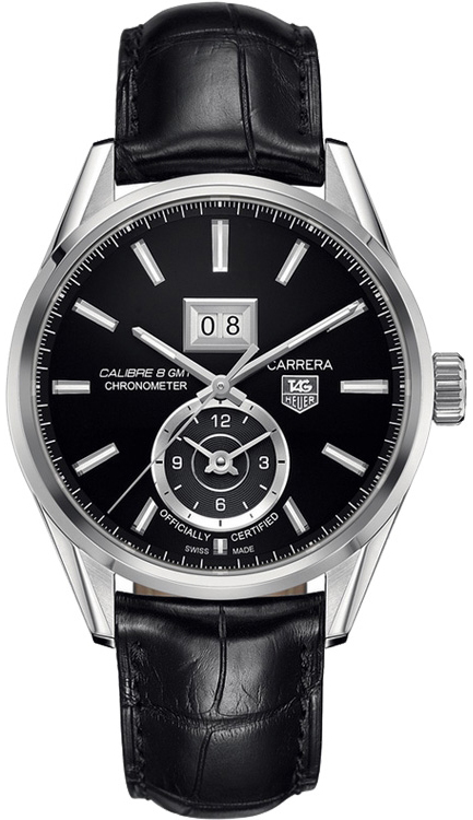 Tag Heuer Carrera Self winding Automatic Black Mens Watch WAR5010.FC6266 