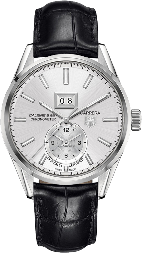 Tag Heuer Carrera Self winding Automatic Silver Mens Watch WAR5011-FC6266 