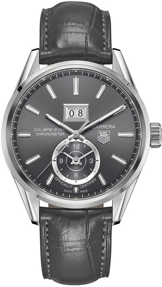 Tag Heuer Carrera Self winding Automatic Chronometer Grey Mens Watch WAR5012.FC6326 