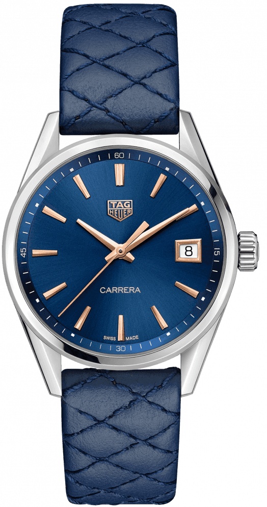 Tag Heuer Carrera Battery Operated Quartz Blue Ladies Watch WBK1312.FC8259 