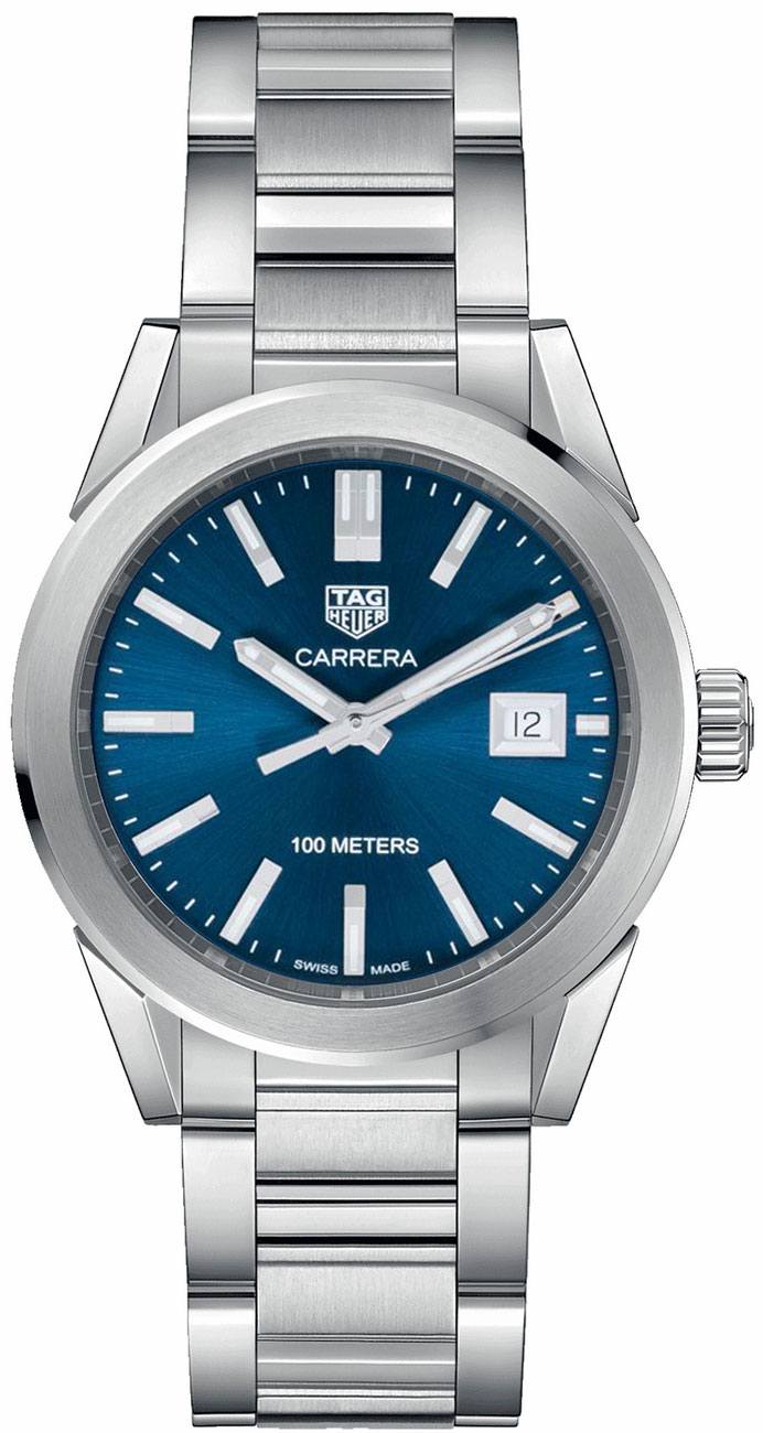 Tag Heuer Carrera Battery Operated Quartz Blue Ladies Watch WBG1310.BA0758 