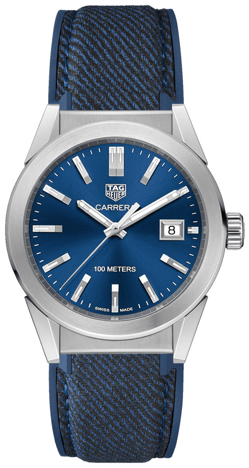 Tag Heuer Carrera Battery Operated Quartz Blue Ladies Watch WBG1310.FT6115 