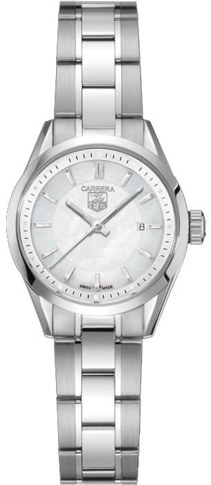 Tag Heuer Carrera Watches Ladies Pearl White Battery Operated Quartz WV1415.BA0793 Watch 