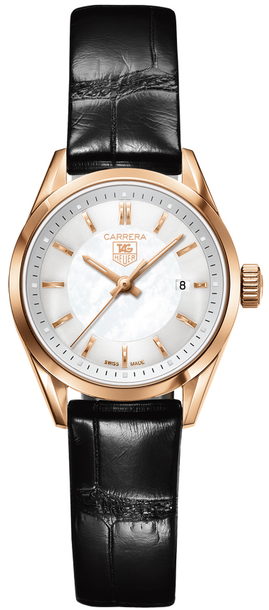 Tag Heuer Carrera Watches Ladies Pearl White Battery Operated Quartz WV1440-FC8181 Watch 