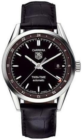 Tag Heuer Carrera Self winding Automatic Black Mens Watch WV2115.FC6180 
