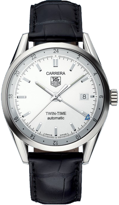 Tag Heuer Carrera 
Self winding Automatic Silver Mens Watch WV2116.FC6180 