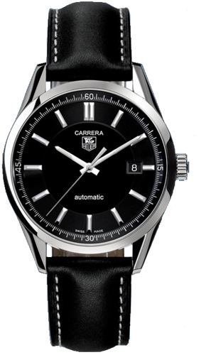 Tag Heuer Carrera Self winding Automatic Black Mens Watch WV211B.FC6202 