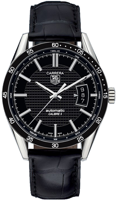 Tag Heuer Carrera Self winding Automatic Black Mens Watch WV211M-FC6180 