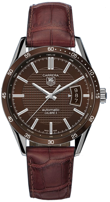Tag Heuer Carrera Self winding Automatic Brown Watch WV211N-FC6181 
