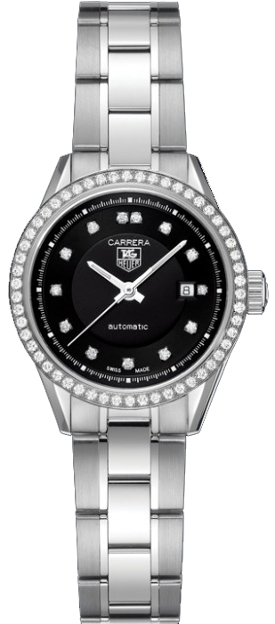 Tag Heuer Carrera Self winding Automatic Black Watch WV2412-BA0793 