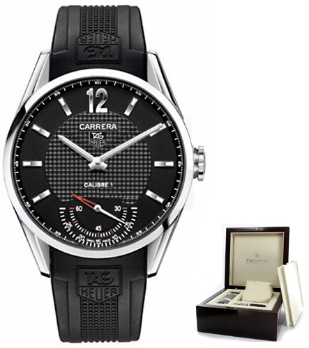 Tag Heuer Carrera Manual Winding Black Watch WV3010.EB0025 