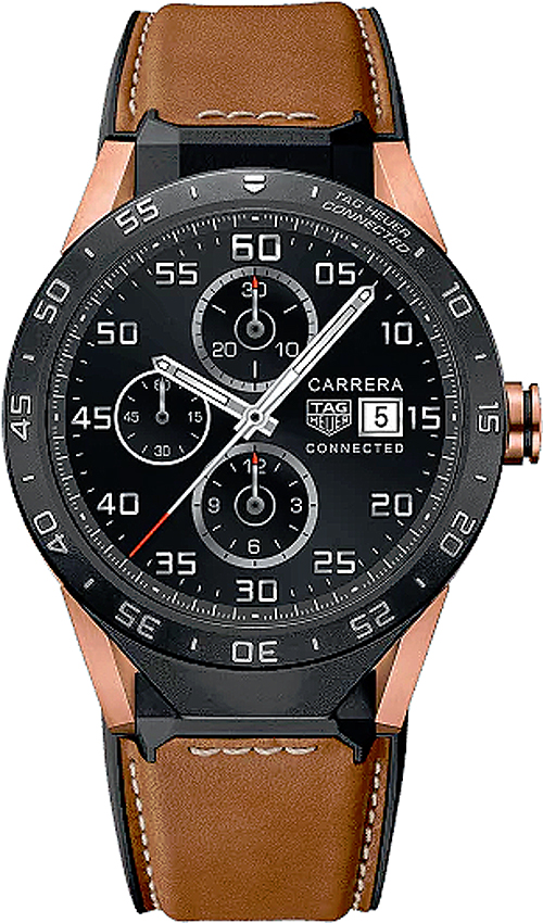 Tag Heuer Connected Watches Battery Operated Quartz Digital Mens Watch SAR8A50-FT6070 