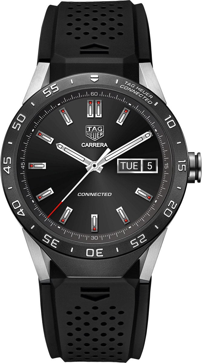 Tag Heuer Connected Watches Battery Operated Quartz Digital Mens Watch SAR8A80-FT6045 
