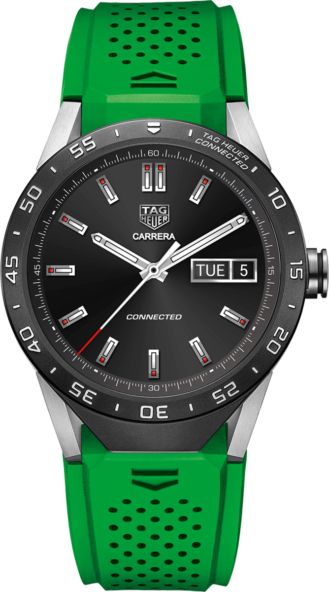 Tag Heuer Connected Watches Battery Operated Quartz Digital Mens Watch SAR8A80-FT6059 