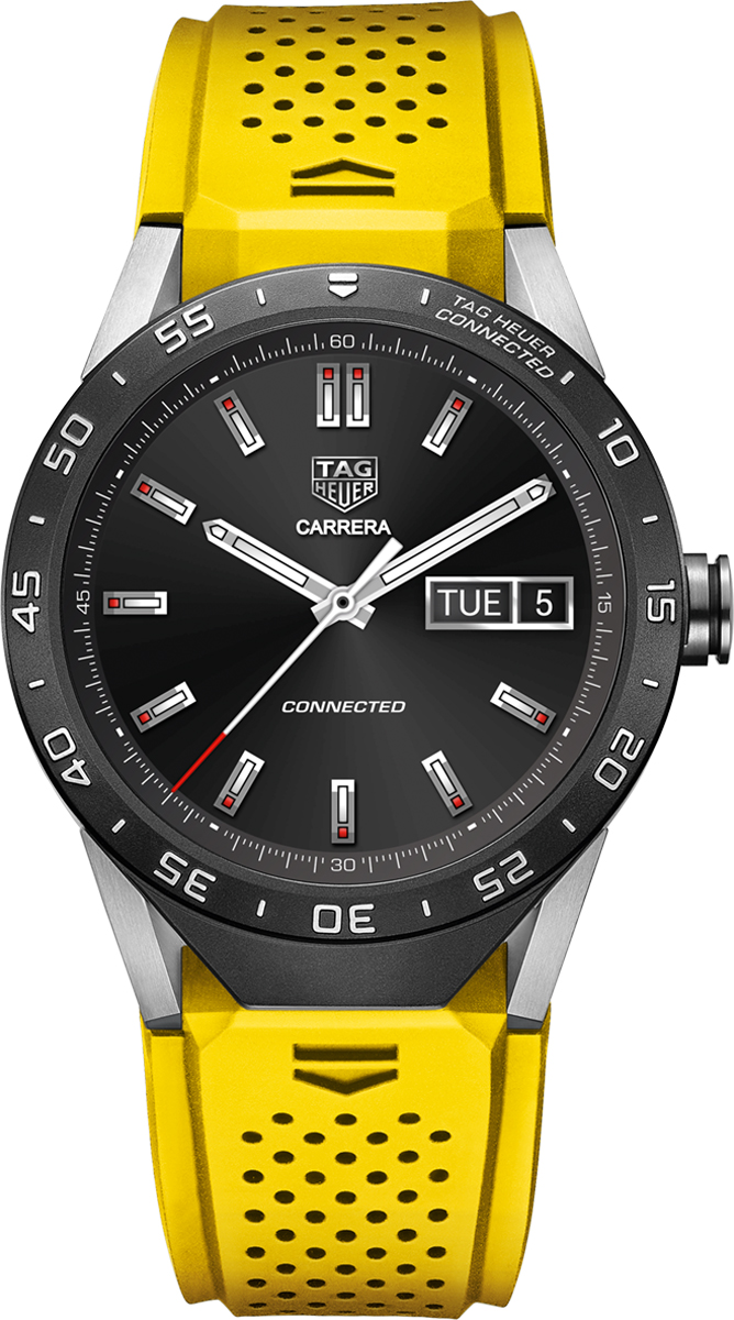 Tag Heuer Connected Watches Battery Operated Quartz Digital Mens Watch SAR8A80-FT6060 