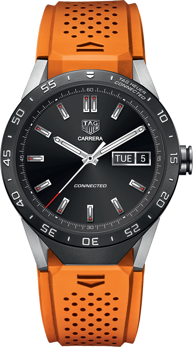 Tag Heuer Connected Watches Battery Operated Quartz Digital Mens Watch SAR8A80-FT6061 