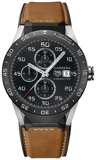 Tag Heuer Connected Watches Battery Operated Quartz Digital Mens Watch SAR8A80-FT6070 