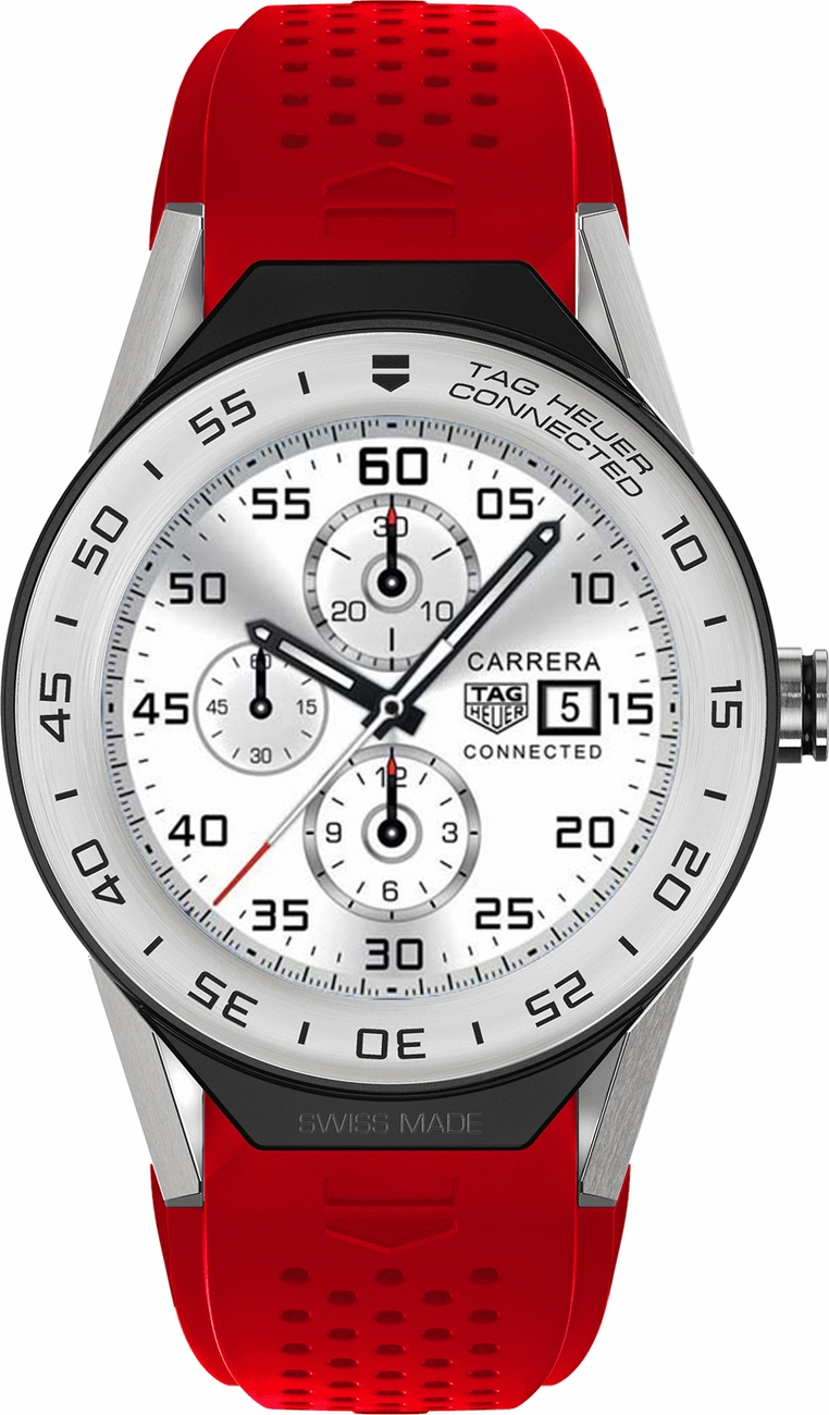 Tag Heuer Connected Watches Battery Operated Quartz Digital Mens Watch SBF818001-11FT8033 