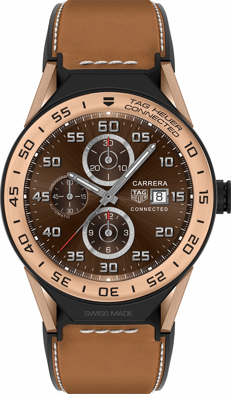 Tag Heuer Connected Watches Battery Operated Quartz Digital Mens Watch SBF8A5000-32FT6110 