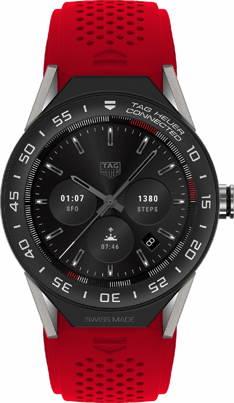 Tag Heuer Connected Watches Battery Operated Quartz Digital Mens Watch SBF8A8001-11FT6080 