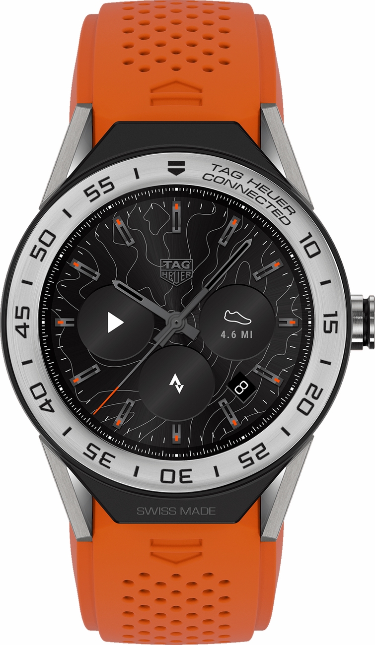 Tag Heuer Connected Watches Battery Operated Quartz Digital Mens Watch SBF8A8014-11FT6081 