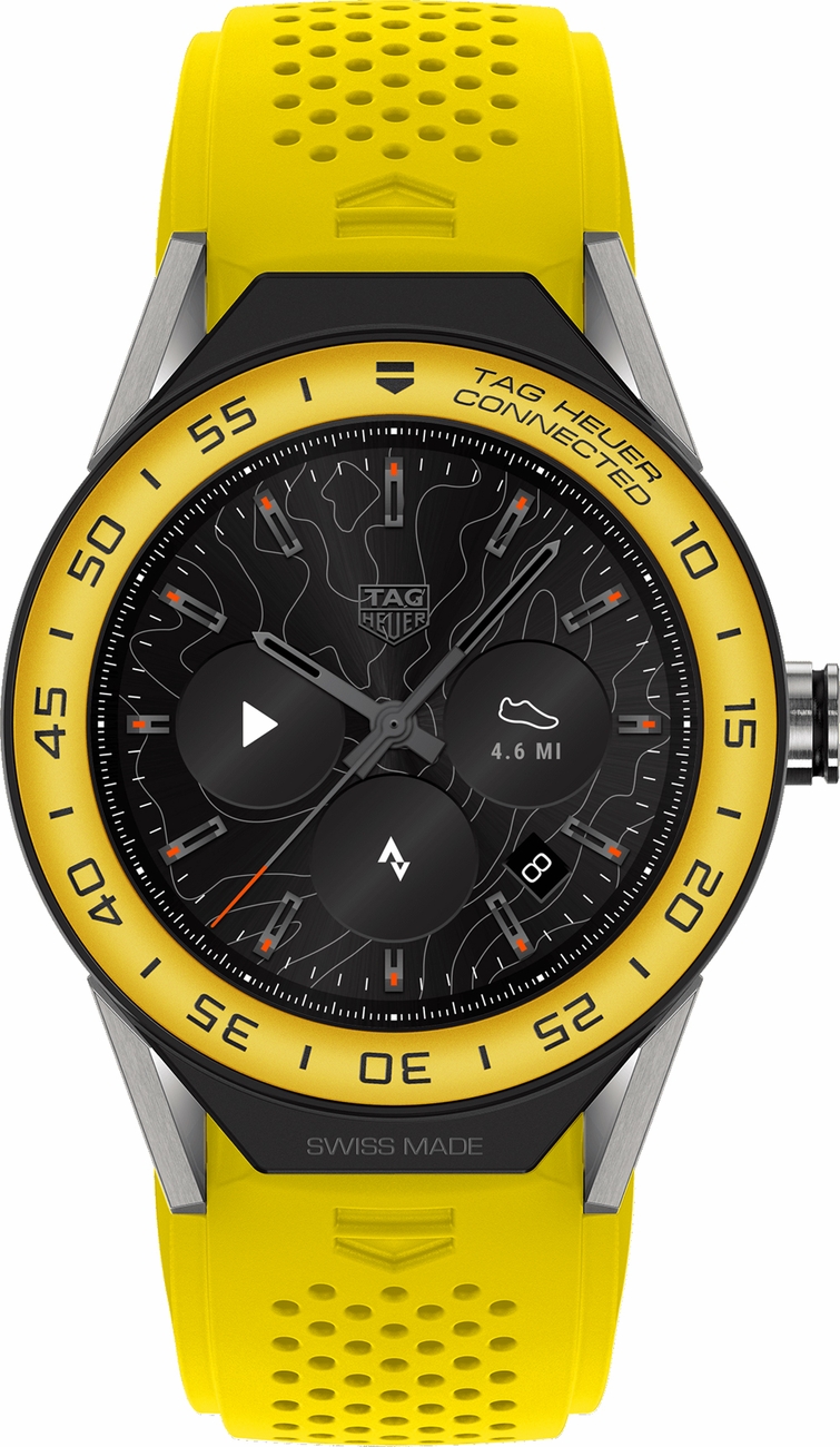 Tag Heuer Connected Watches Battery Operated Quartz Digital Mens Watch SBF8A8017-11FT6082 