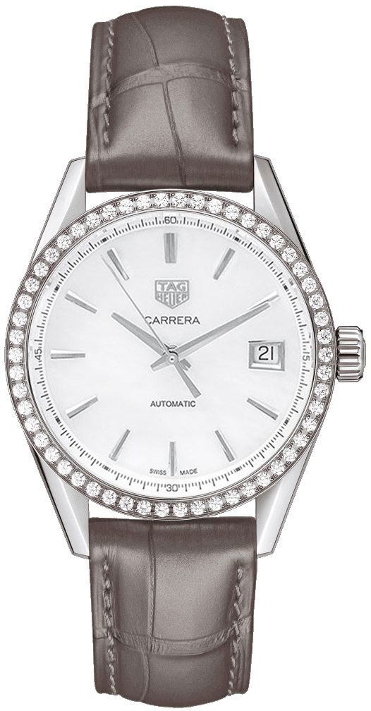 Tag Heuer Carrera Self winding Automatic White Ladies Watch WBK2316.FC8258 