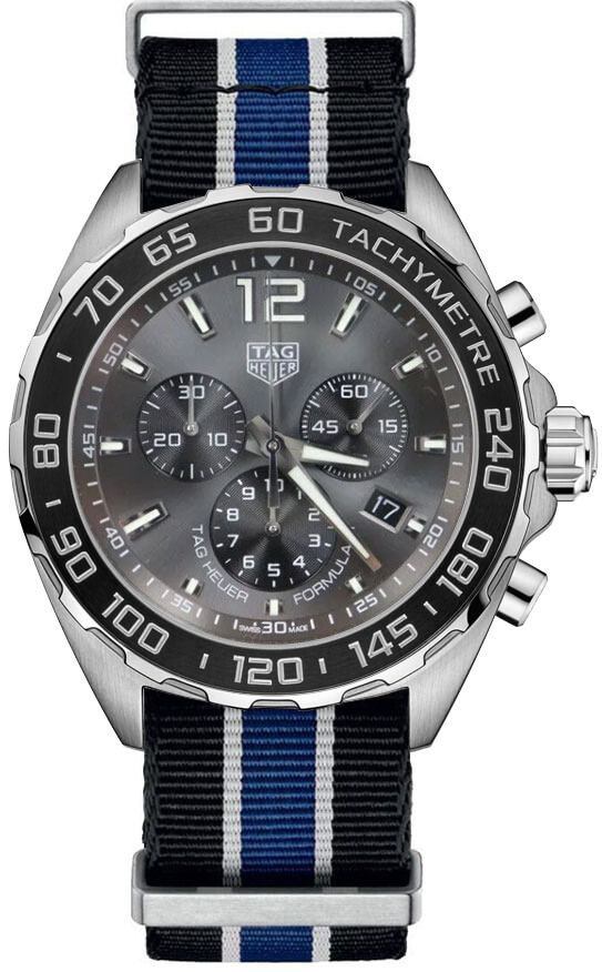 Tag Heuer Formula 1 Anthracite Grey Dial Men's Watch CAZ1011.FC8197 