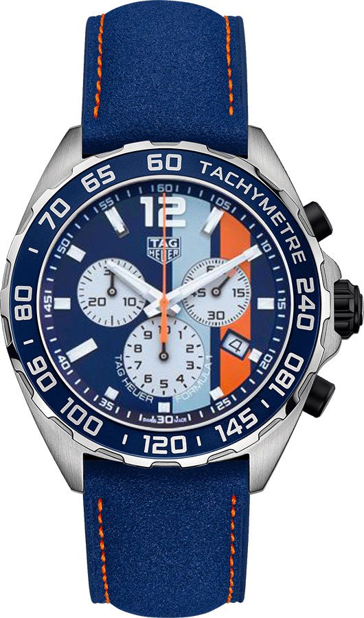 Tag Heuer Formula 1 Gulf Racing Limited Edition Watch CAZ101N.FC8243 