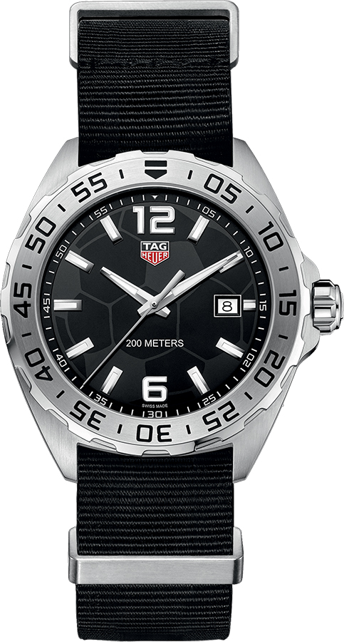 Tag Heuer Formula 1 Black Dial 43mm Men's Watch WAZ1015.FC8198 