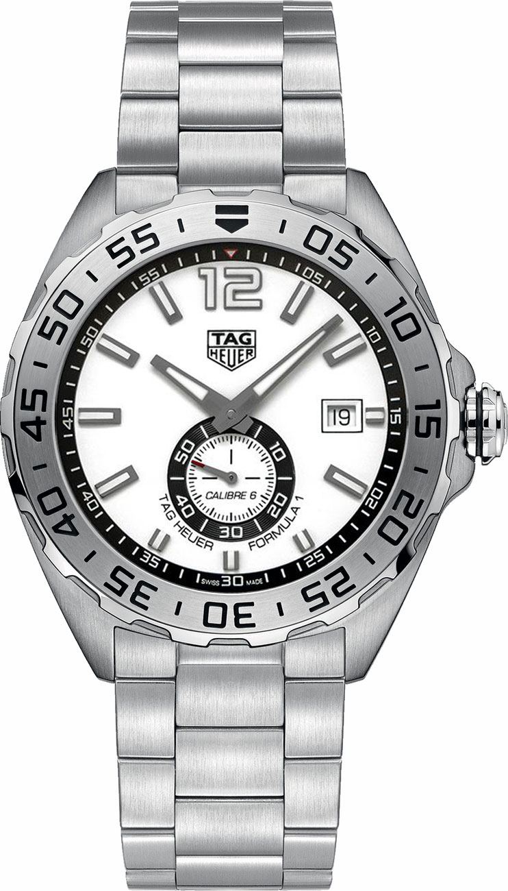 Tag Heuer Formula 1 Self winding Automatic White Mens Watch WAZ2013.BA0842 