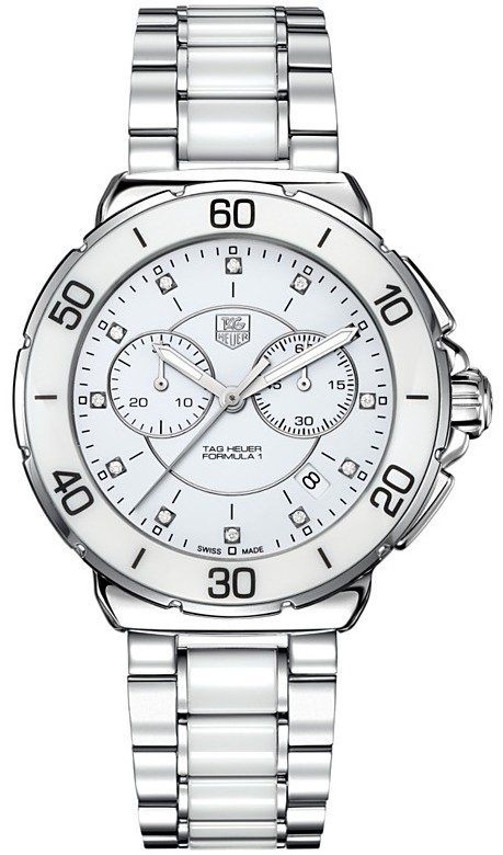 Tag Heuer Formula 1 Diamond & Steel Women's Luxury Watch CAH1211.BA0863 