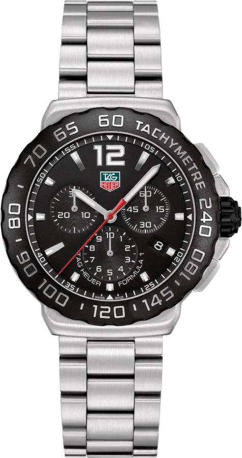 Tag Heuer Formula 1 Battery Operated Quartz Black Mens Watch CAU1110.BA0858 