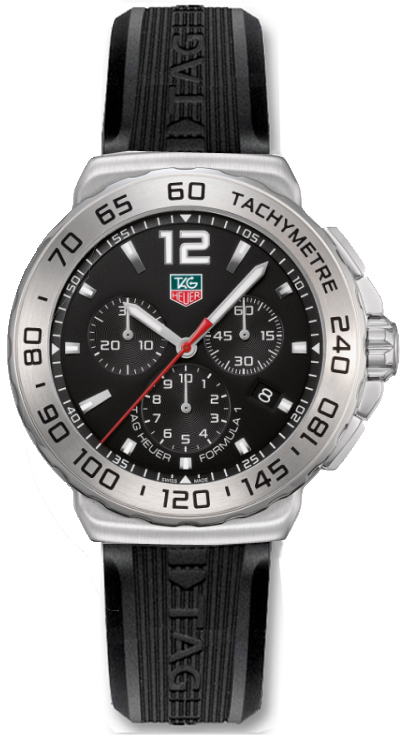 Tag Heuer Formula 1 Battery Operated Quartz Black Mens Watch CAU1112-FT6024 