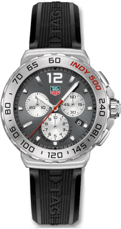 Tag Heuer Formula 1 Battery Operated Quartz Grey Mens Watch CAU1113-FT6024 