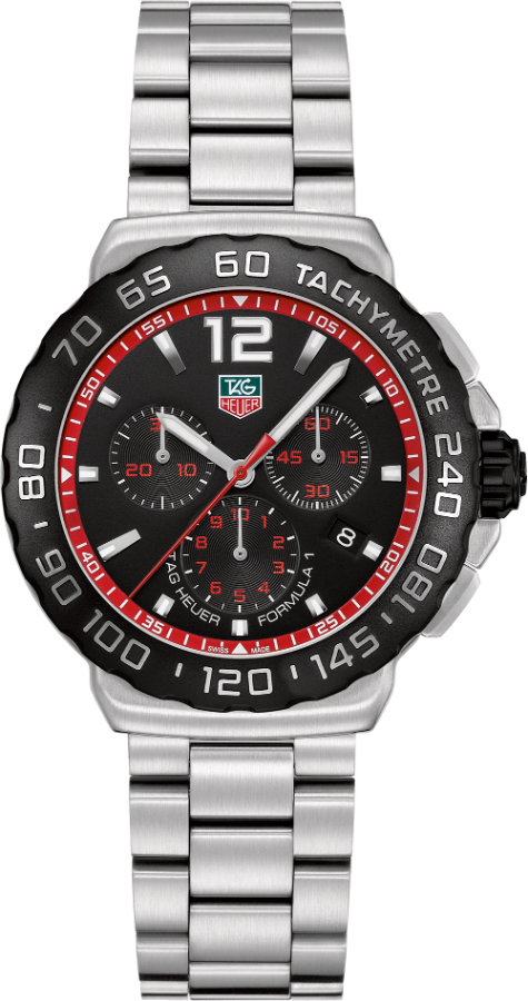 Tag Heuer Formula 1 Battery Operated Quartz Black Mens Watch CAU1116.BA0858 